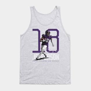 Justin Jefferson Minnesota Bold Number Tank Top